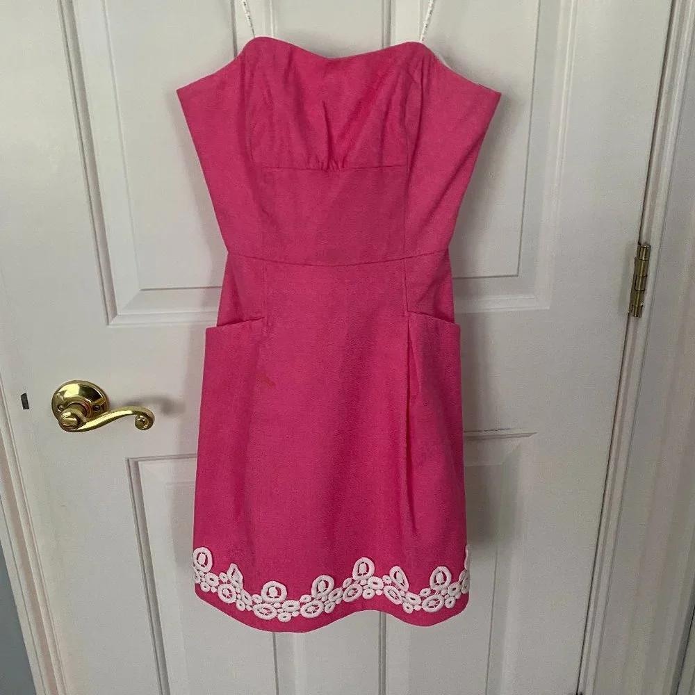 Lilly Pulitzer Strapless Dress - Picture 1 of 1